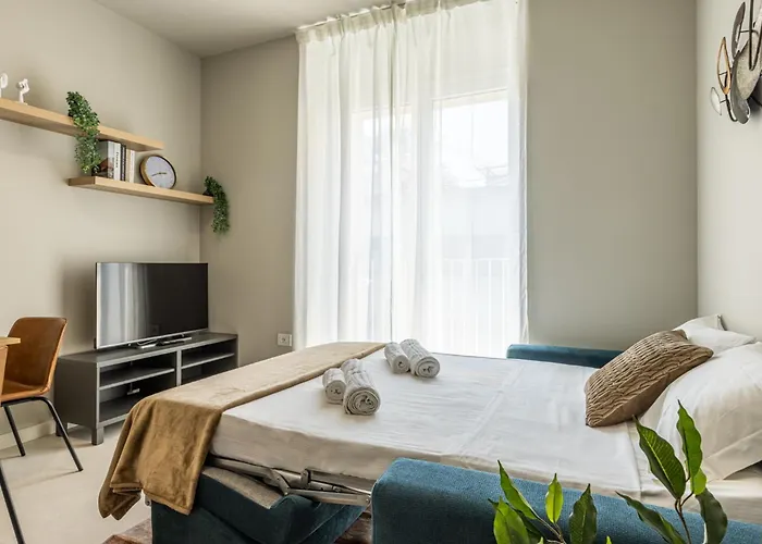 아파트 Navigli Charme Moderno In Quartiere Autentico *