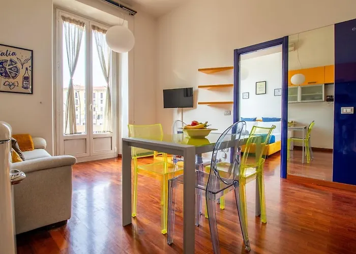 Station 5 Min - Double Bed Caiazzo 4 Guests Wifi Milán