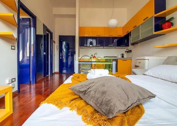 Station 5 Min - Double Bed Caiazzo 4 Guests Wifi * Milano