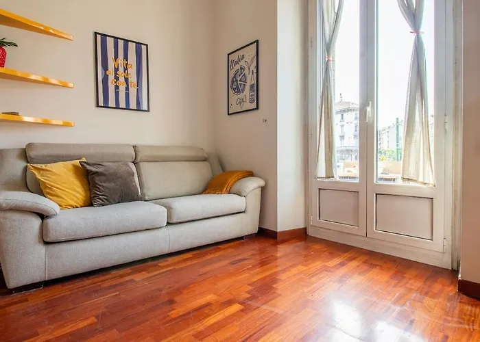 Station 5 Min - Double Bed Caiazzo 4 Guests Wifi * Milano