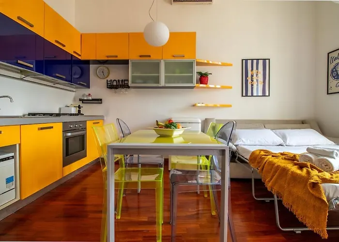 Station 5 Min - Double Bed Caiazzo 4 Guests Wifi Daire Milano