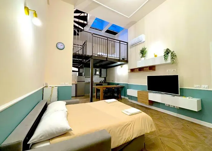 Appartamento Loft The Palm - Metro M2, Spazioso&parcheggio