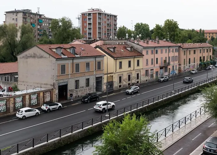 Vivace Bilocale Con Vista Sul Naviglio -mirable Pm Daire Milano