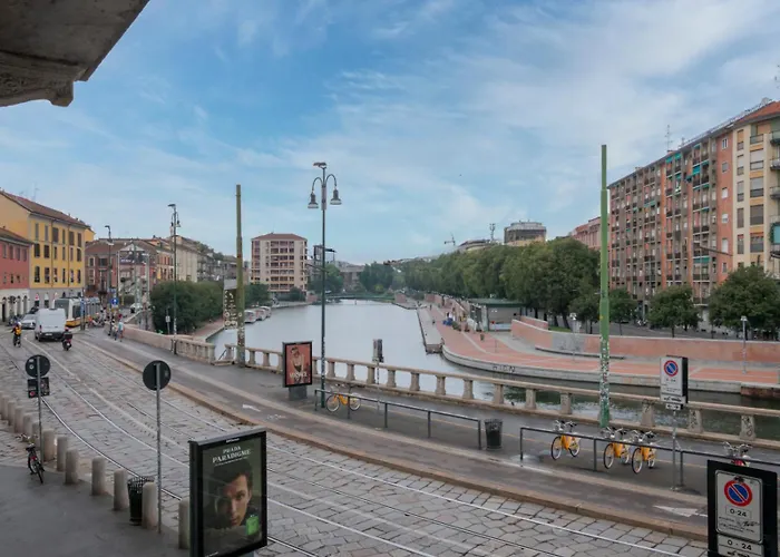Apartamento I-host - Trilocale Navigli Con Vista Darsena Milán