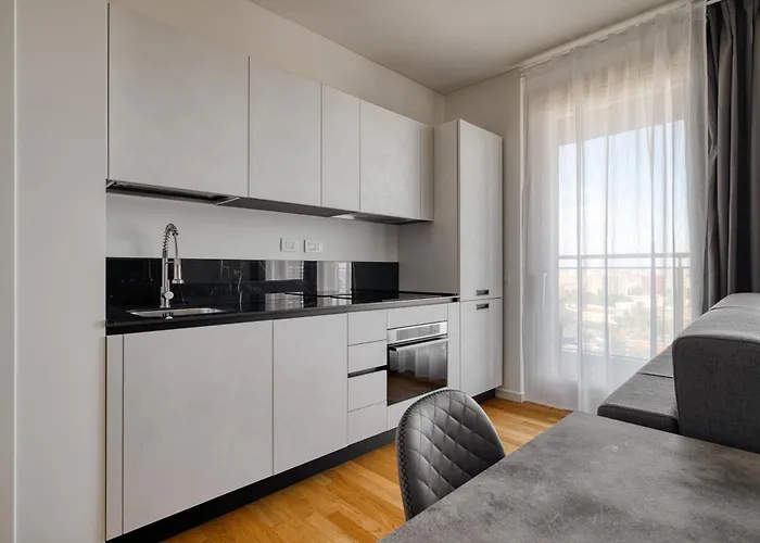 Apartament Giaxtower Gym Spa&pool Skyline View