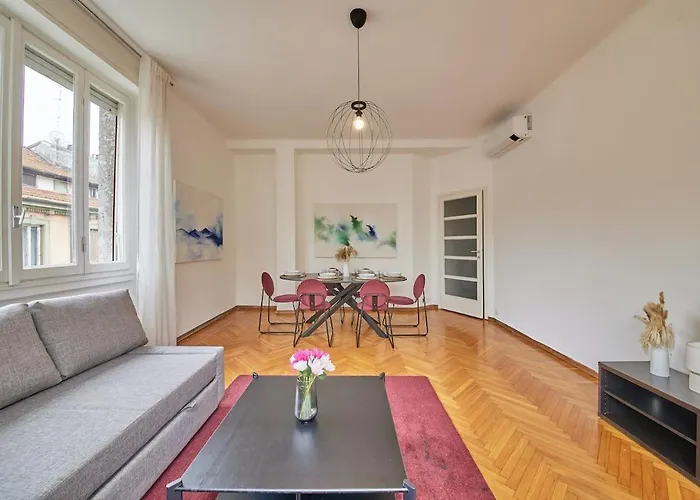 Centro Citta - Elegante Con 3 밀라노