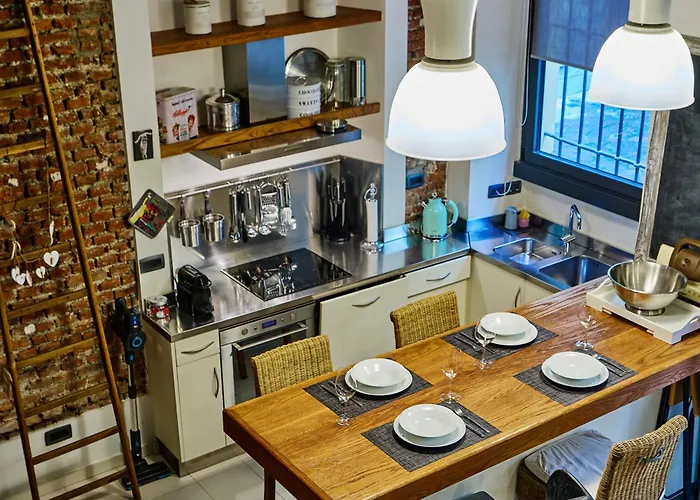 Loft Di Design Nel Cuore Di Lejlighed Milano