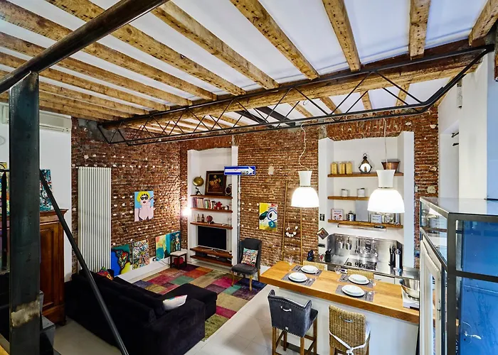 Apartament Loft Di Design Nel Cuore Di Mediolan