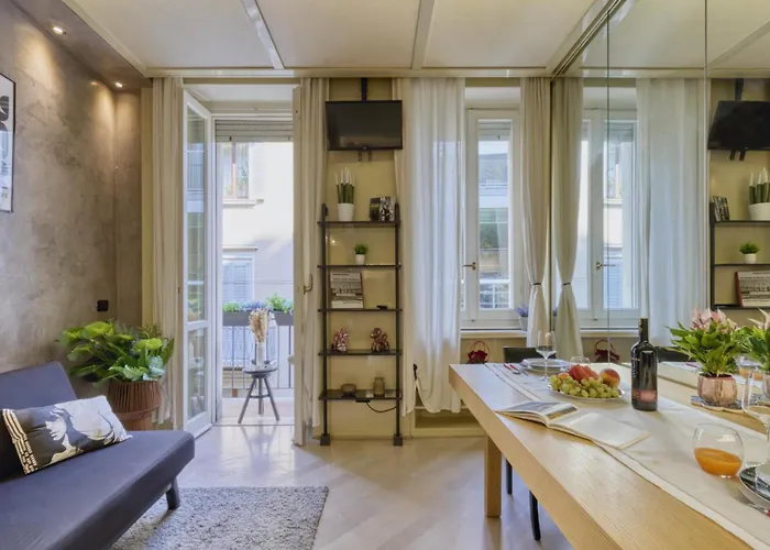 Cerva - Cozy 1 Bedroom With Balcony In San Babila By Rentopolis Appartement *