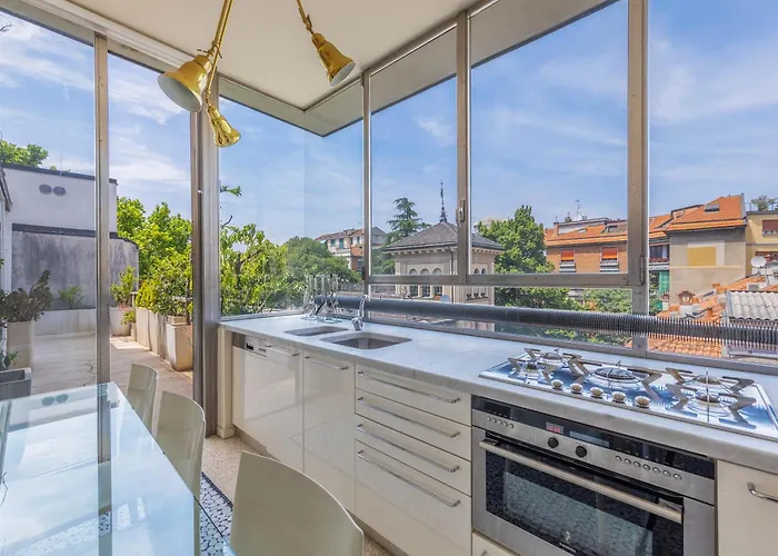 Penthouse With Terraces, Jacuzzi & Garage *