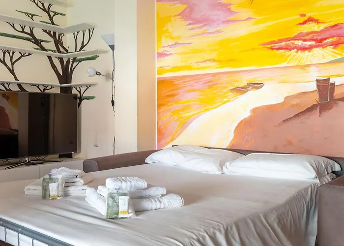 Apartman Elegant With Terrace In Life Milánó