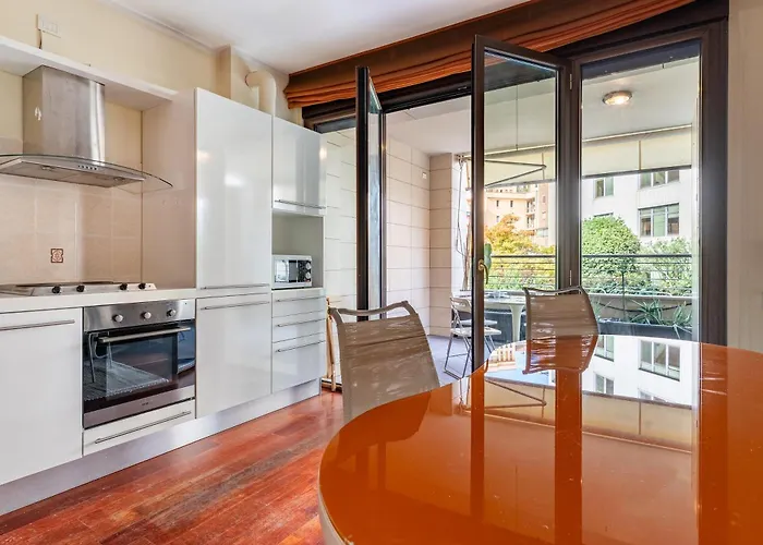 Apartman Elegant With Terrace In Life Milánó