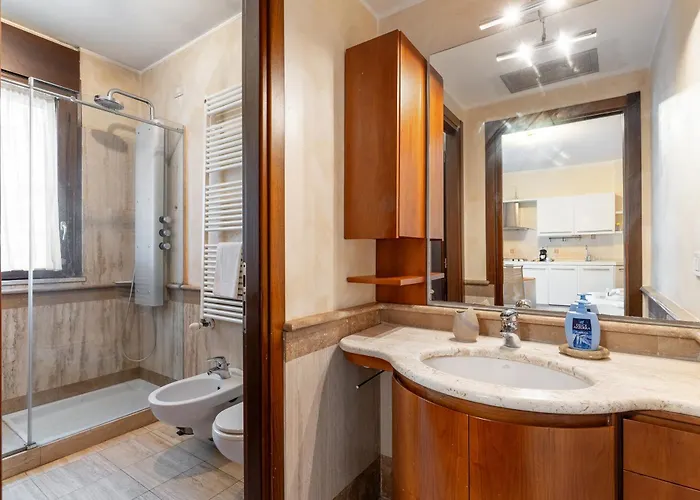 Apartman Elegant With Terrace In Life Milánó