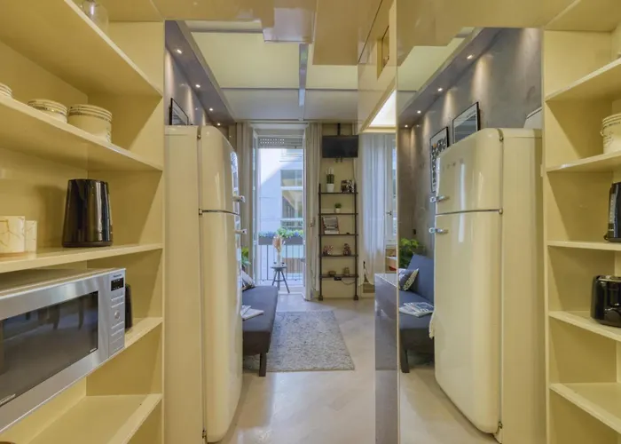 Appartement Cerva - Cozy 1 Bedroom With Balcony In San Babila By Rentopolis *