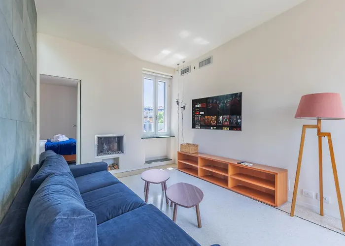 公寓 Penthouse With Terraces, Jacuzzi & Garage