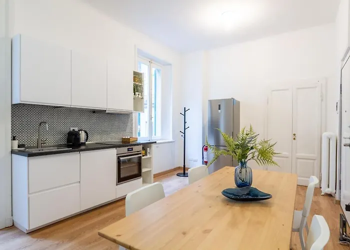 70 Mq Station 100 Mt Apartament Mediolan