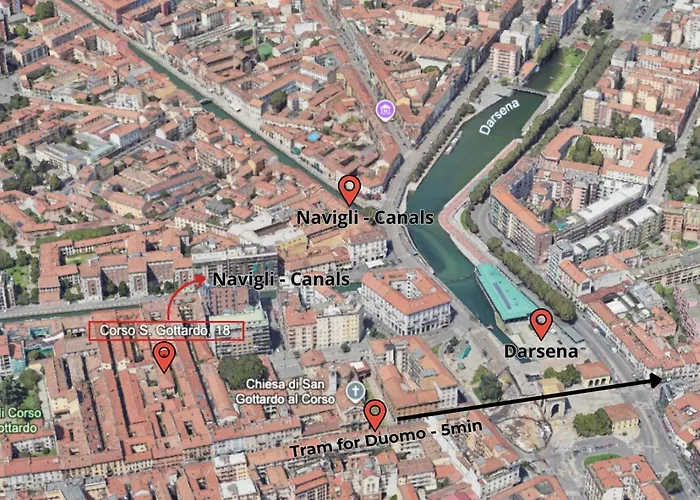 Апартаменты Casera Loft, Historic Courtyard In Navigli *