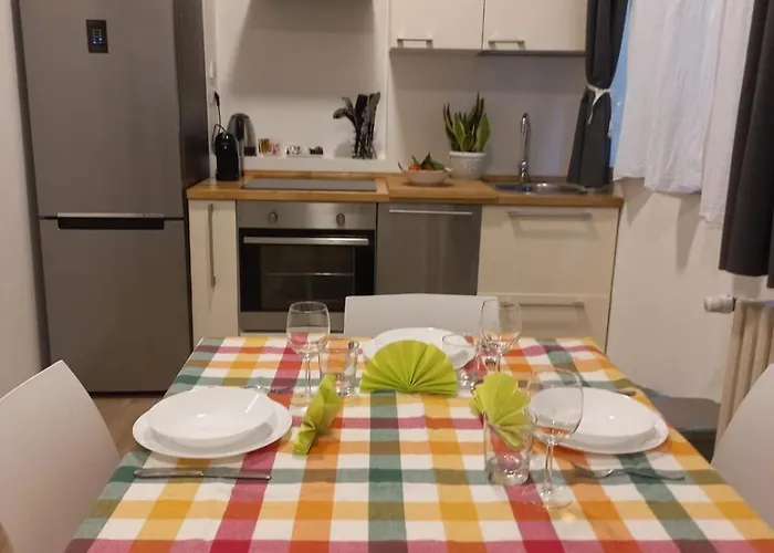 Elegant And Modern Two-room With Equipped Kitchen