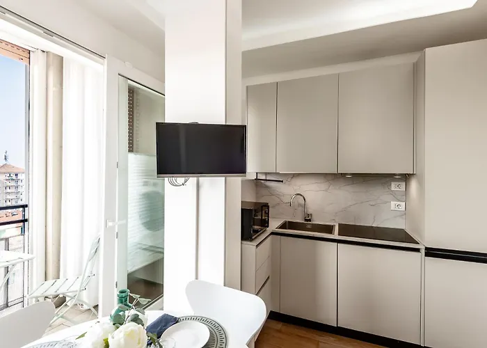 公寓 Stayeasy Bordighera - Navigli 8th Floor Terrace 米兰