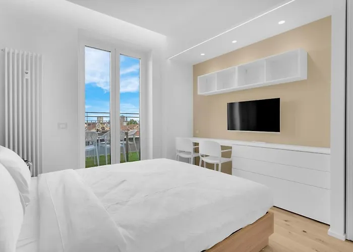 Apartman Exclusive Rooftop Vista Duomo Milánó