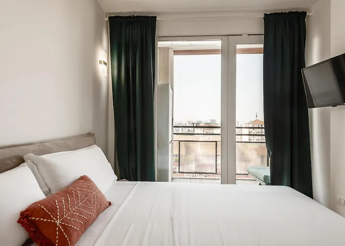 公寓 Stayeasy Bordighera - Navigli 8th Floor Terrace