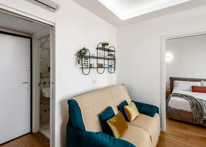 Stayeasy Bordighera - Navigli 8th Floor Terrace 公寓 米兰