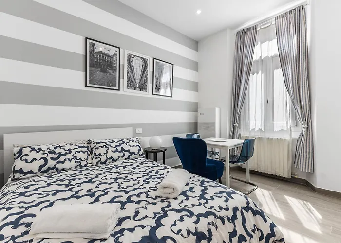 Viaortisuite Pta Romana Wifi & A-c 12 Min To Duomo * ミラノ