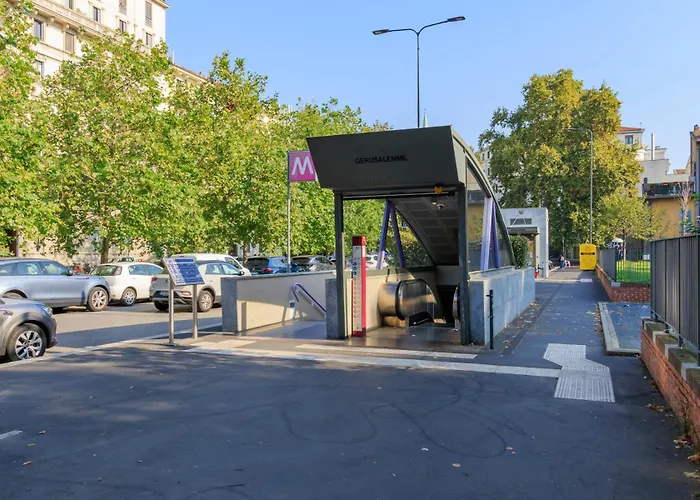 Stile E Comfort Vicino Arco Della Pace Metro M5 דירה *