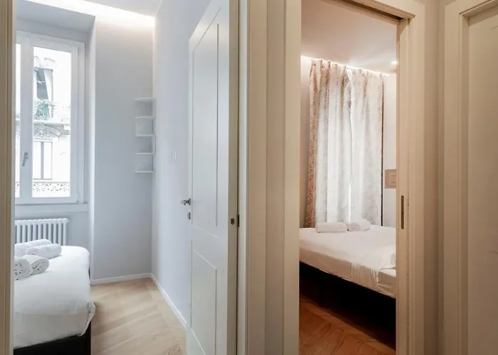 דירה B - Modern Elegance For 4 People מילאנו