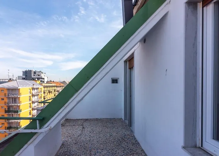 Apartmán Nest Terrace Next To Frattini Metro Stop Milán