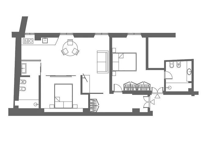 דירה Brera In Center