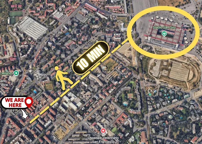 Apartment San Siro - Moderna, Stadio A Due Passi *