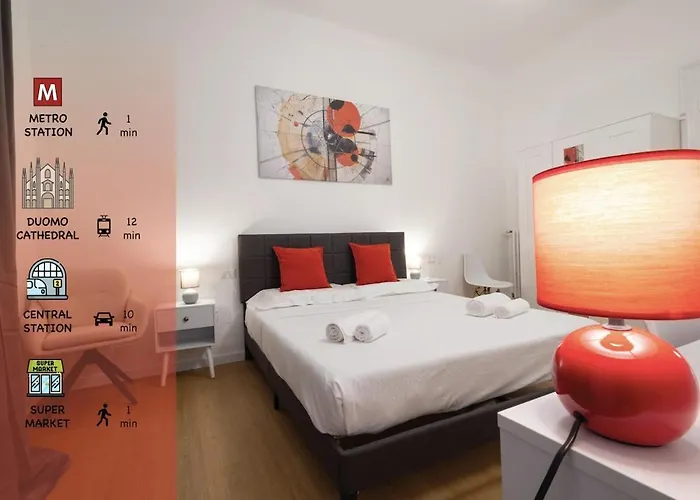 Modern 2br 2ba Metro Access 12min Duomo * Milão