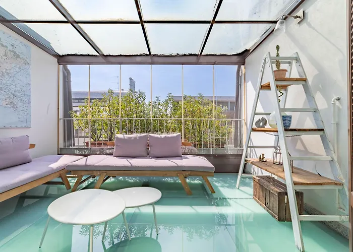 10' Navigli, Penthouse With Panoramic View Lejlighed