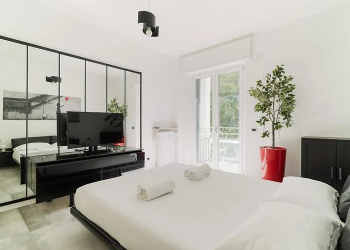 Navigli Modern Hub - 3 Matrimoniali E 2 Bagni Milánó