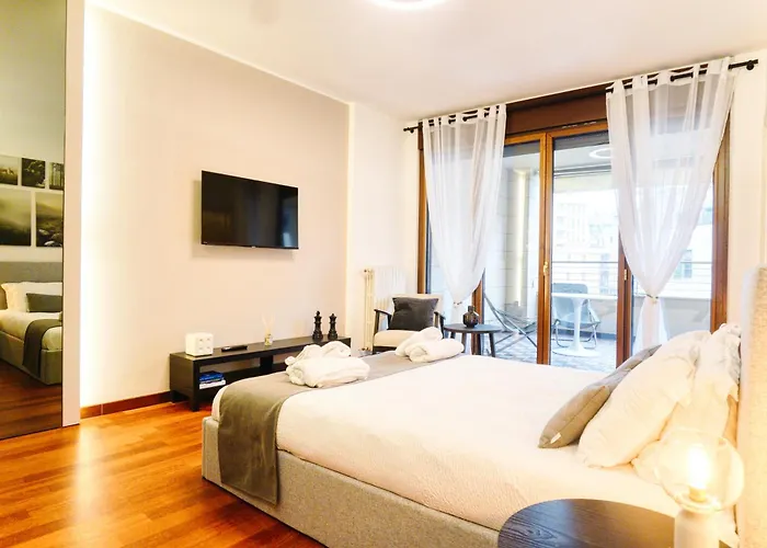 Apartament Citylife Prime - In Front Of The Shopping District With Big Terrace And Gym *