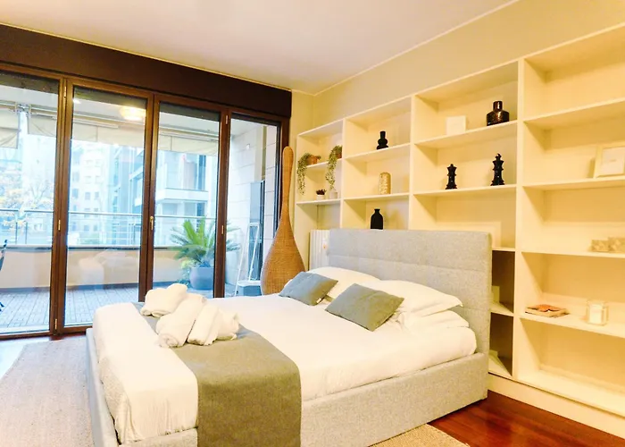 Citylife Prime - In Front Of The Shopping District With Big Terrace And Gym