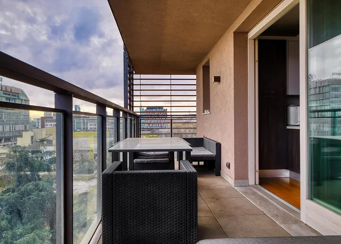 Apartamento Giaxtower Gym & Pool Bright Space 6' Piano