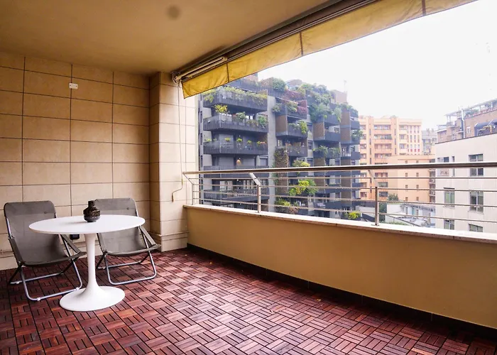 Citylife Prime - In Front Of The Shopping District With Big Terrace And Gym Mediolan