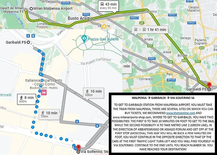 Appartement Brera Center - Tube Airport And Train Garibaldi Fs - Speed Spring Vibe - Taxi-no-need