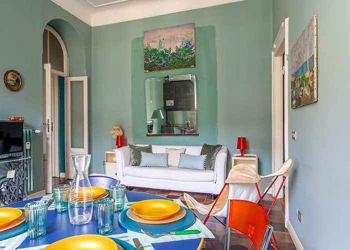 Apartmán Joivy Elegant Flat With Balcony Milán