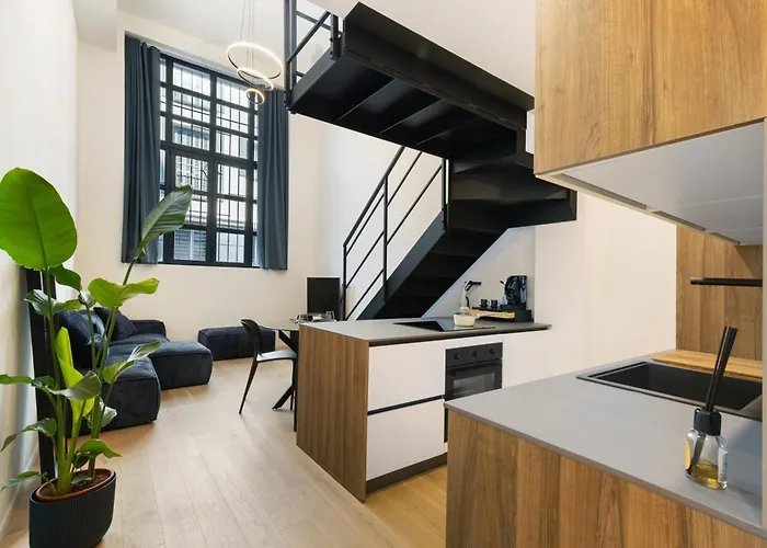 Cenisio-duomo Luxury Loft Elegante E Moderno מילאנו