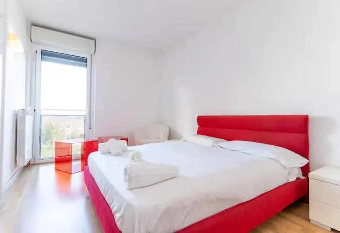 아파트 Ampio Trilocale Con Garage, 2 Terrazzi E Wifi 밀라노