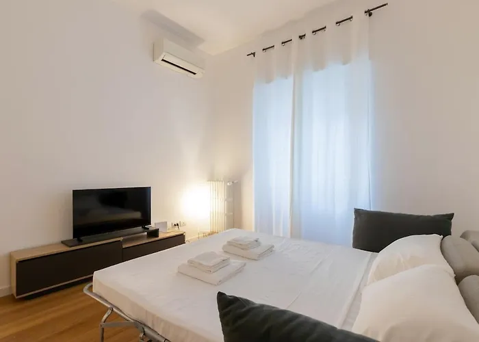 Appartement Trilocale Con Aria Condizionata E Parcheggio Privato Fronte Milan