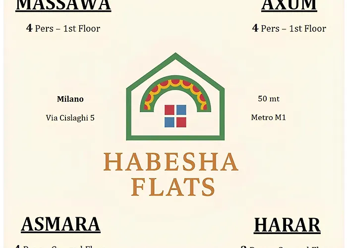 Habesha Flats - A Quiet Retreat Just Steps From The Metro M1 *