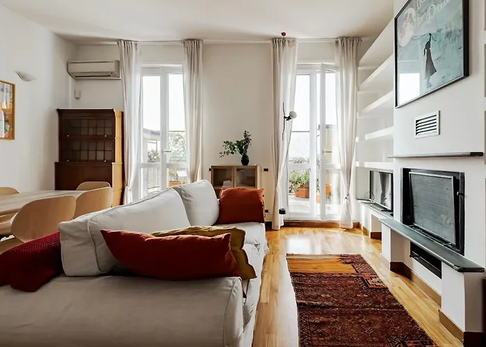 Lägenhet Center Rooftop With Terrace In Porta Romana *