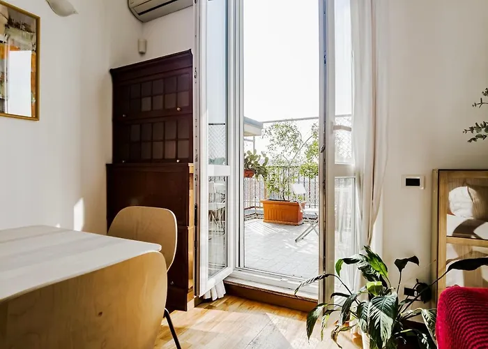 شقة Center Rooftop With Terrace In Porta Romana