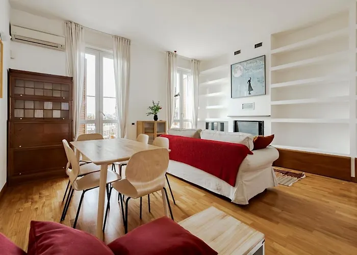 Center Rooftop With Terrace In Porta Romana Lägenhet Milano