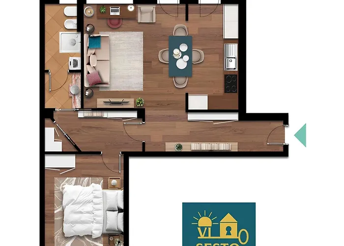 Sesto Sole - Wide 6th Floor - Near Prada-bocconi-ieo Apartment *