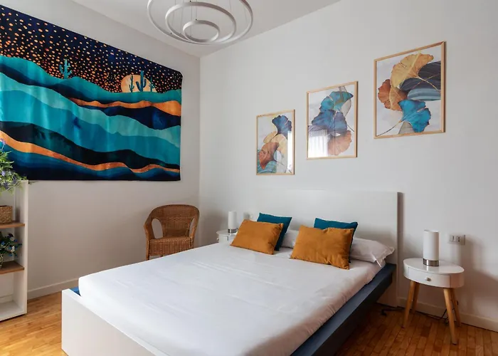 Con Terrazzo Sui Tetti Milanesi דירה *